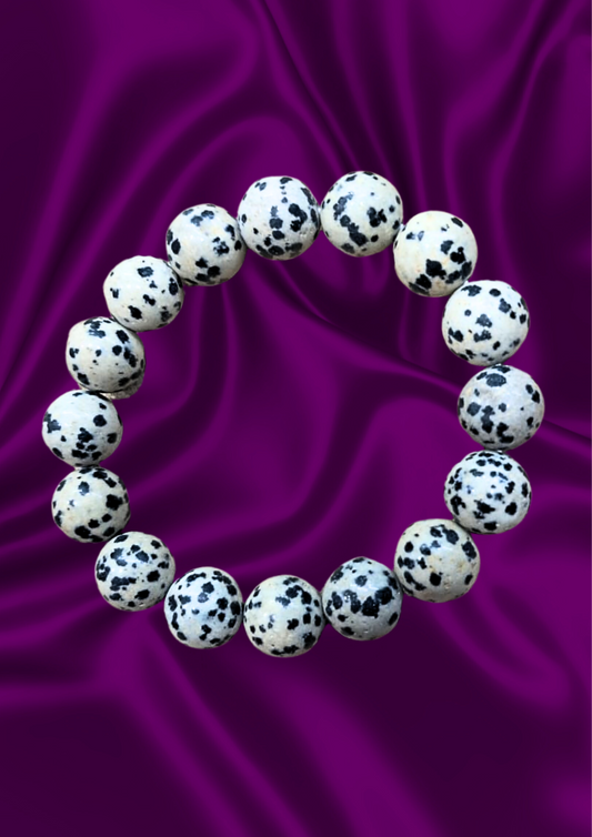 Dalmatian Jasper Bracelet