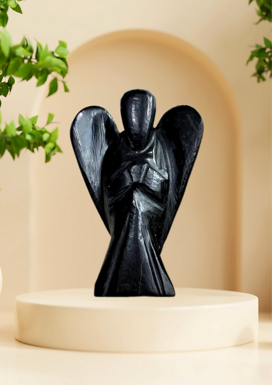 Black Tourmaline Angel
